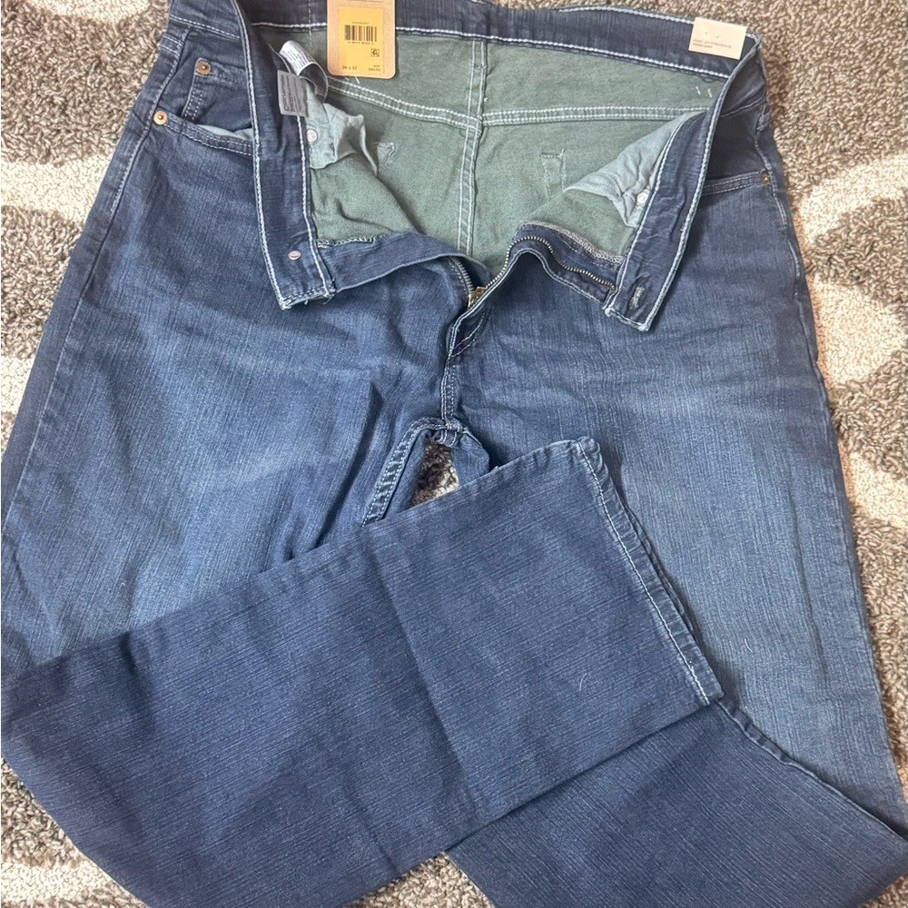 Levi's Relaxed Straight Blue Jeans